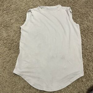 Lululemon white tank top